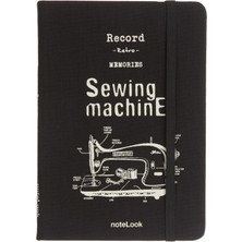 Kryon Scrikss Tekstil Kapak Çizgili Defter A6 Beyaz