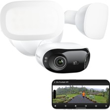 Kryon Elite Floodlight 8mp 2.8mm Dual Lens 180°(PANORAMIK) Wi-Fi Renkli Poe Ip Kamera