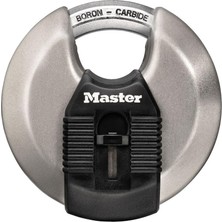 Kryon M50XD Magnum Ağır Hizmet Paslanmaz Çelik Discus Asma Kilit, Anahtarlı, Gümüş