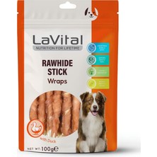 Kryon Lavital Rawhide Stick With Duck Ördek Etli Köpek Ödül Çubuğu 100G Tüm Irklar Için Yetişkin Köpekler