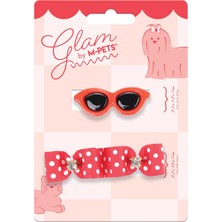 Kryon Glam Köpekler Için Aksesuar Toka Red