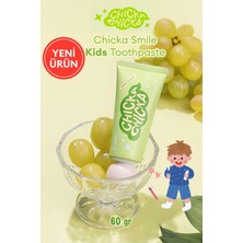Kryon Renkli, Çürüklere Karşı Etkili Çocuk Diş Macunu Chicka Smile Kids Toothpaste (Shine Muscat)