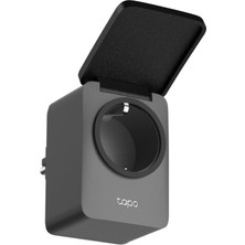 Kryon Tapo P410M Akıllı Dış Mekan Wi-Fi Priz, Matter Sertifikalı, IP54 Su Sıçramasına Dayanıklı, V-0 Alev Geciktirici Malzeme, 16A, 2.4 Ghz