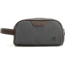 Kryon Suni Deri Organizer El Çantası 21X11,5X6,5 Cm, Tek Fermuarlı Ana Bölme, Yan Taşıma Askılı Mini Çanta