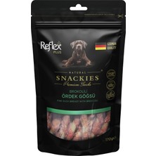 Kryon Plus Snackies Natural Brokolili Ördek Göğsü Premium Köpek Ödül Maması 170 G