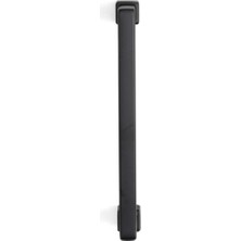 Kryon 9402 Çekme/sürgü Kapı Kolu Mat Siyah 19.2 cm (Iki Delik Arası Mesafe)