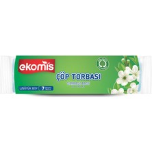 Kryon Büyük Boy Çöp Torbası 60X75 cm 7 Adet Doğa Dostu, Dayanıklı ve Sızdırmaz