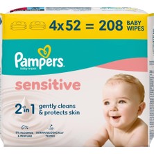 Kryon 81687197 Sensitive Baby Islak Mendil, Beyaz