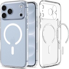 Kryon iPhone 18 Pro Max / 17 Pro Max ile Uyumlu Magsafe Kılıf Ultra Hybrid Mag Fit Frost White - ACS10039