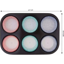 Kryon Muffin ve Altı Set 30-Için Guardini 89907 Kek Kalıbı Cupcake Durumlarda