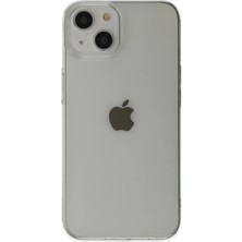 Mabelme Store Apple iPhone 14 Plus Kılıf Pc Sert Şeffaf Kapak - Şeffaf