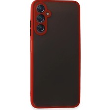 Mabelme Store Samsung Galaxy A05S Kılıf Montreal Silikon Kapak - Kırmızı