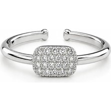 Nuva Atelier Thea Silver Serçe Parmak Yüzük