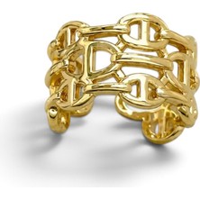 Nuva Atelier Riot Gold Yüzük