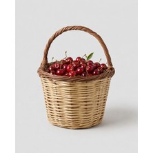 Kargılı Kiraz SEPETI-34X22CM TERRAVASE537462537, One Size