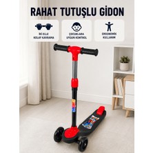 Mabelme Store Kız ve Erkek Çocuk Scooterı 3 Tekerlekli Dengeli ve Kolay Kullanımlı Skuter
