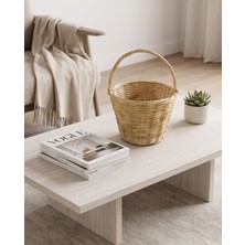 Terravase Saplı Dekoratif Meyve Kiraz Sepeti %100 El Yapımı 26×21 cm