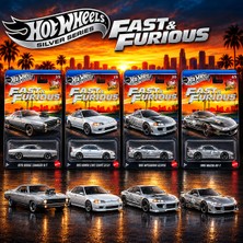 Hot Wheels Fast Furious 25. Yıl Özel Silver Series (2026) 4lü Set