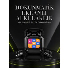 Mabelme Store Yeni Nesil Aı Bluetooth Kulaklık Akıllı Dokunmatik Ekranlı