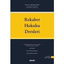 Seçkin Yayıncılık Rekabet Hukuku Dersleri