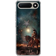 TechTree Tecno Spark 50 5g Uyumlu Atatürk At Üstünde Zafer Baskılı Silikon Kılıf
