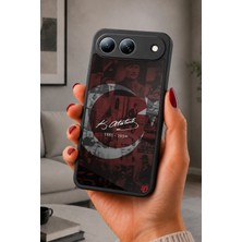 Aksel Kılıf Tecno Spark 40 5g Uyumlu Baskılı, Mat Siyah,yumuşak Silikon, Koruyucu,şok Emici Kapak,kılıf