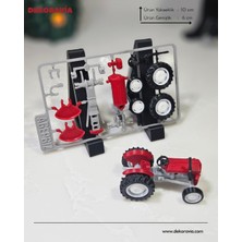 Kendin Yap (Kit Card) Koca Traktör, Avucunun Içinde! (Kırmızı Renk)