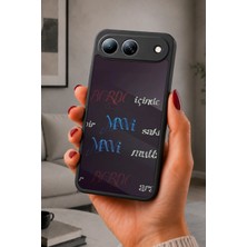 Aksel Kılıf Tecno Spark 40 5g Uyumlu Baskılı, Mat Siyah,yumuşak Silikon, Koruyucu,şok Emici Kapak,kılıf