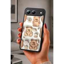 Aksel Kılıf Tecno Spark 40 5g Uyumlu Baskılı, Mat Siyah,yumuşak Silikon, Koruyucu,şok Emici Kapak,kılıf