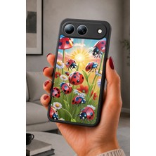 Aksel Kılıf Tecno Spark 40 5g Uyumlu Baskılı, Mat Siyah,yumuşak Silikon, Koruyucu,şok Emici Kapak,kılıf