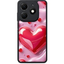 Aksel Kılıf Tecno Spark 20 Uyumlu Baskılı, Mat Siyah,yumuşak Silikon, Koruyucu,şok Emici Kapak,kılıf