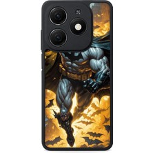 Aksel Kılıf Tecno Spark 20 Uyumlu Baskılı, Mat Siyah,yumuşak Silikon, Koruyucu,şok Emici Kapak,kılıf
