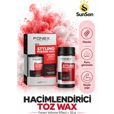Sunson Hacim Veren Toz Saç Waxı 20 G