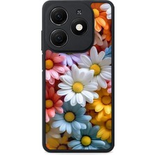 Aksel Kılıf Tecno Spark 20 Uyumlu Baskılı, Mat Siyah,yumuşak Silikon, Koruyucu,şok Emici Kapak,kılıf