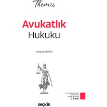 Seçkin Yayıncılık Themıs – Avukatlık Hukuku Konu Kitabı