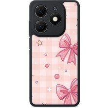 Aksel Kılıf Tecno Spark 20 Uyumlu Baskılı, Mat Siyah,yumuşak Silikon, Koruyucu,şok Emici Kapak,kılıf
