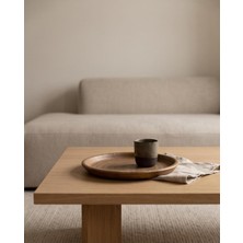 Terravase Doğal Toprak Salihli Sırsız Saç Küçük Koy 22 cm %100 El Yapımı