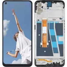 Belirtilmemiş Oppo A52 - A72 Ekran Dokunmatik Çıtalı Srv (Siyah)