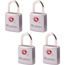 Kawin Master Lock 4683Q Tsa Giriş Bagaj Olarak Test Edilmiş Nikel Aynı Yük 16 Her Paket 4 Adet, 4683Q