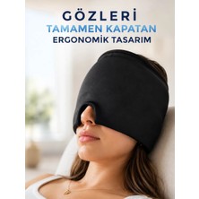 Belirtilmemiş Soğuk &amp; Sıcak Kompres Özellikli Jel Başlık Ergonomik Rahatlama Maskesi