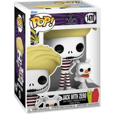 Funko Pop : The Nightmare Before Christmas Jack With Zero (Beach) #1470