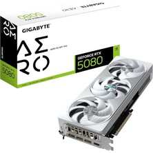 VGA Nvıdıa 16GB Gddr7 RTX5080 Aero Oc Sff GV-N5080AERO OC-16GD