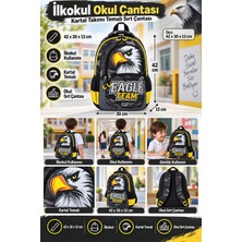 Dodomar Ilkokul Okul Çantası Eagle Team Kartal Takımı Sırt Çantası 42X30X13 cm