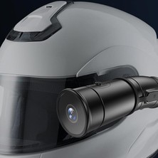 4K Ultra Hd Dual Channel Motosiklet Kask Kamerası – 170° Geniş Açı, IP65 Su Geçirmez, 1800MAH Batarya, Type-C, Time-Lapse, 256GB Destekli Kompakt Gövde Motosiklet Aksiyon Kayıt Kamerası | V8