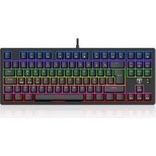 Mabelme Store T-Dagger Bali T-TGK311-BL 87 Tuşlu Türkçe Mekanik Klavye