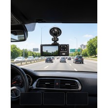 Astraltech Çift Kameralı Araç Içi Kamera 170° Geniş Açılı Full Hd 1080P
