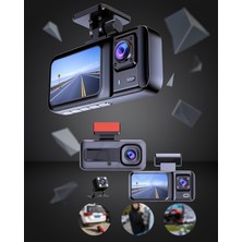 Astraltech Çift Kamera Dvr Sürüş Kaydedici 1080P Full Hd
