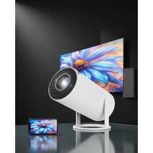 Astraltech 130 Inç Ekran Desteği ve 4K Uyumlu Full Hd Projeksiyon Cihazı