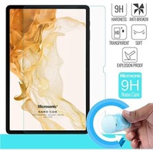 Mabelme Store Galaxy Tab S9 X710 Nano Glass Cam Ekran Koruyucu [galaxy Tab S9 X710 ile Uyumlu Kılıf - Şeffaf]