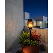 Astraltech Solar Alev Efekti LED Bahçe Lambası H12